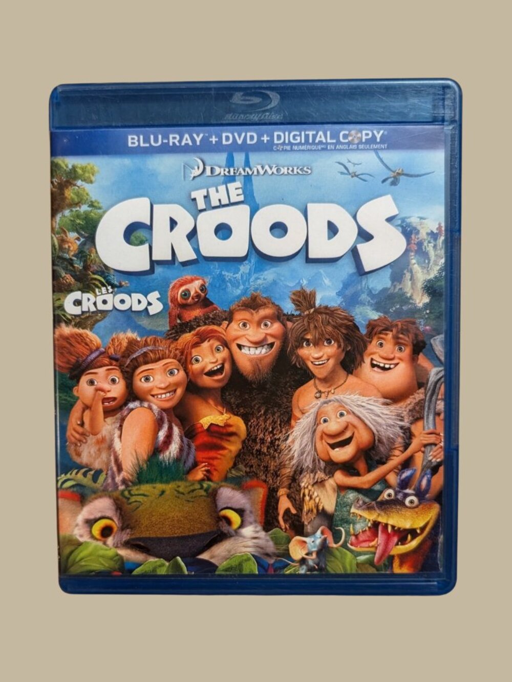 BOGO The Croods 2013 Blu-Ray + DVD